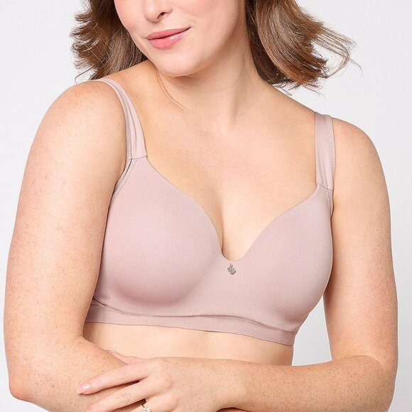 Breezies Other - Breezies Mink Natural Embrace Underwire Contour T-Shirt Bra Size 36DD